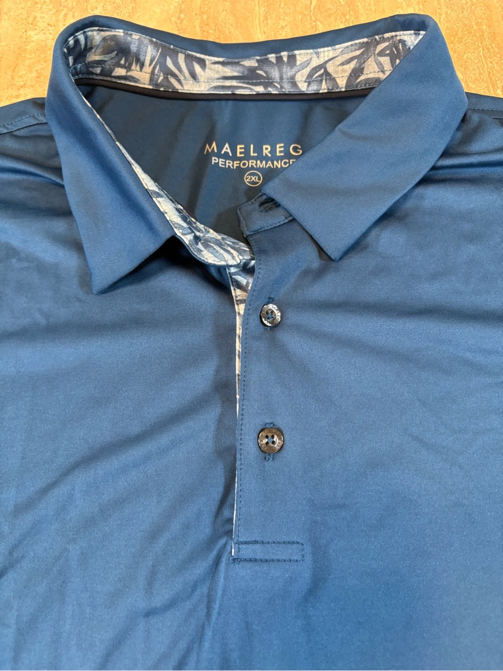 Maelreg Performance Men's Navy Blue Polo
